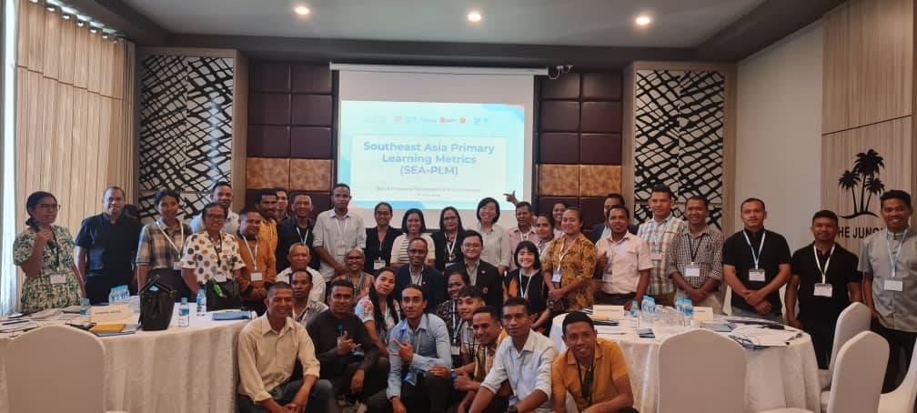 The participants of the training of Test Administrators and School Coordinators in Timor-Leste
