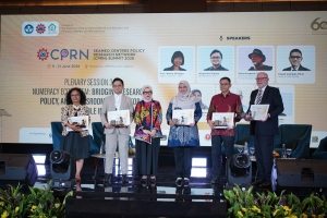 Mr Alejandro Ibanez, SEA-PLM Programme Manager and others  speakers during SEAMEO Centres Policy Research Network (CPRN) summit 2026