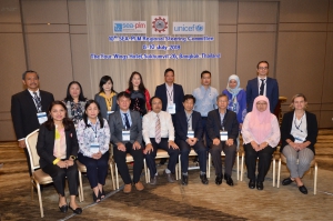 Core members of the Regional Steering Committee in Bangkok, 8 – 10 July 2019