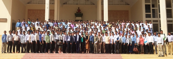 Cambodia Prepares Test Administrators in Battambang